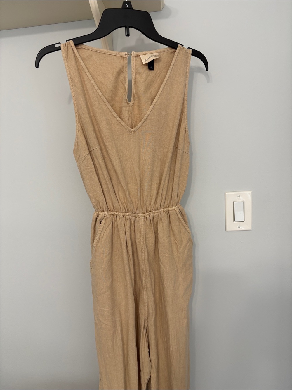 Universal Thread Jumpsuit in Beige